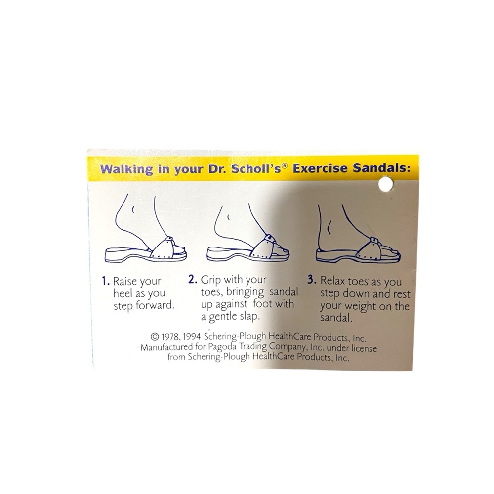 DR. SCHOLL’s Navy Sandals - Picture 15 of 16